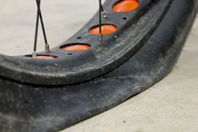 tubeless bike tire keeps going flat