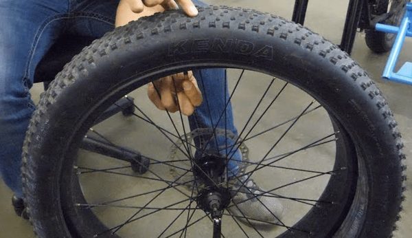 removing bike tire from rim