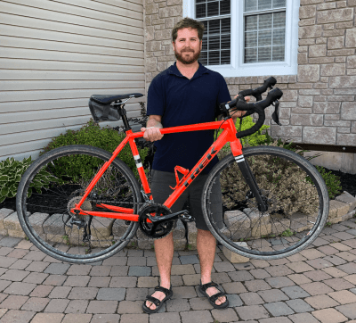 using gravel bike as road bike